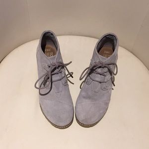 Toms rubber sole booties